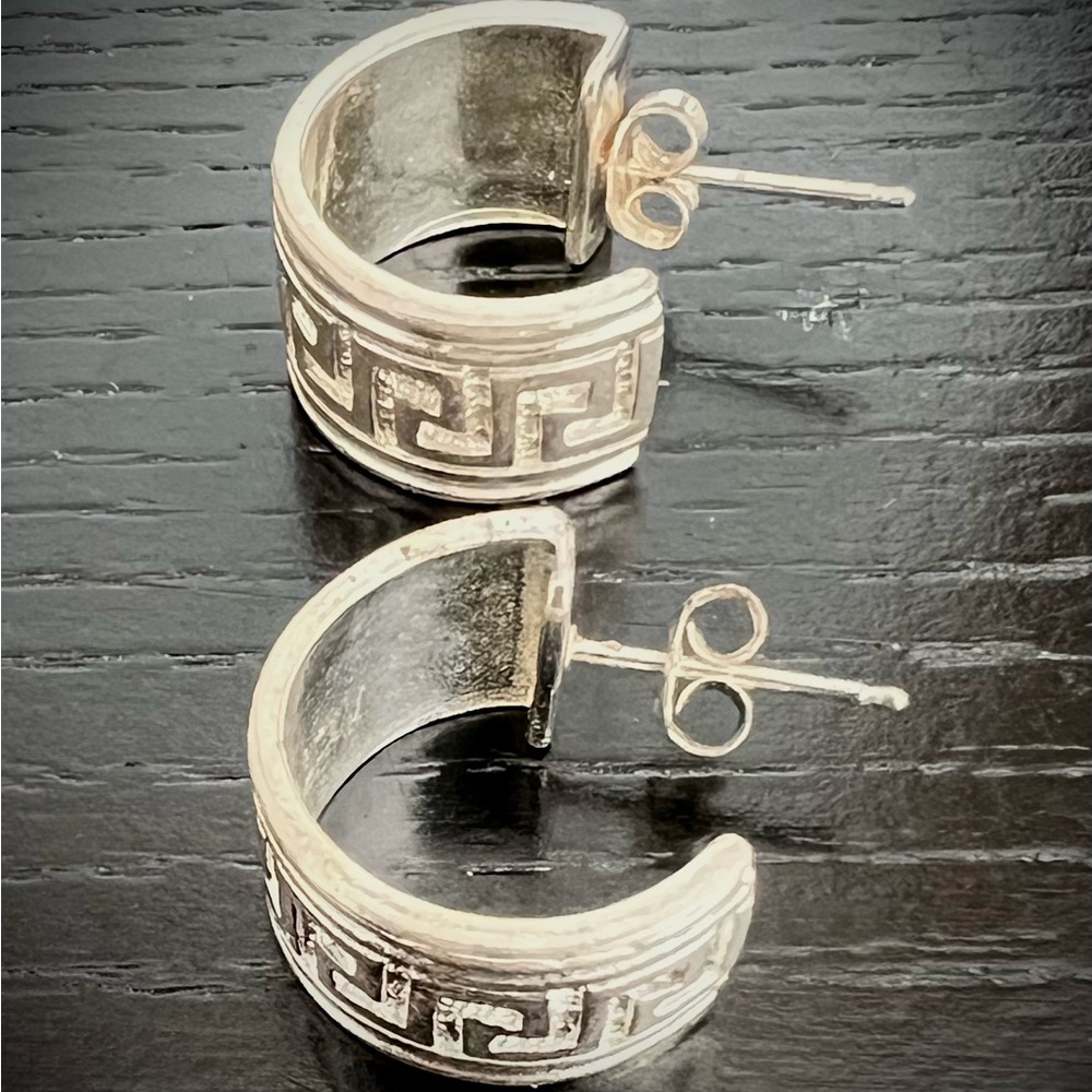 ATLAS Pattern Sterling Earrings